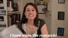 Funny Gif showing research done by a consultant.